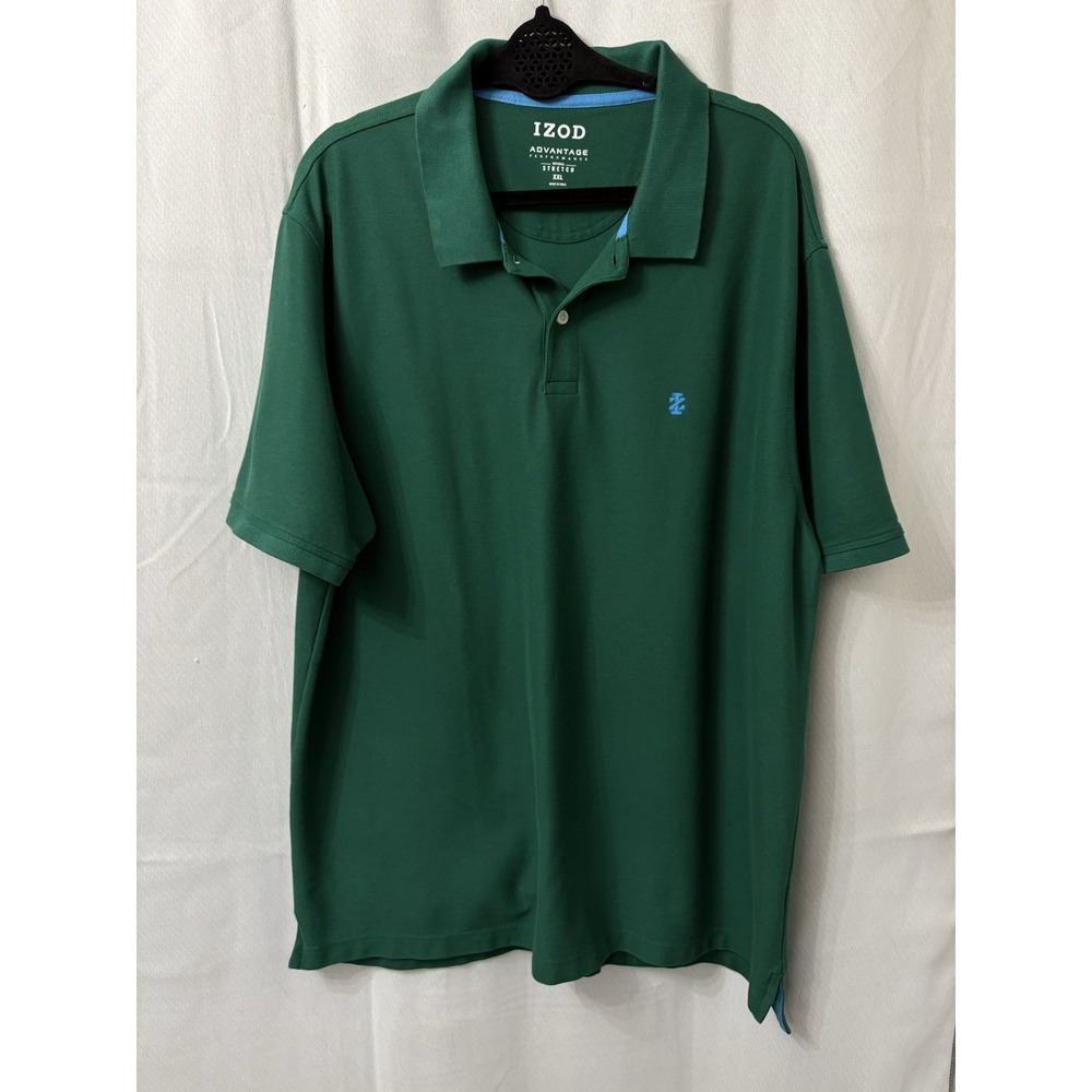 Izod Mens Pullover Short Sleeve Shirt Size 2XL stretch